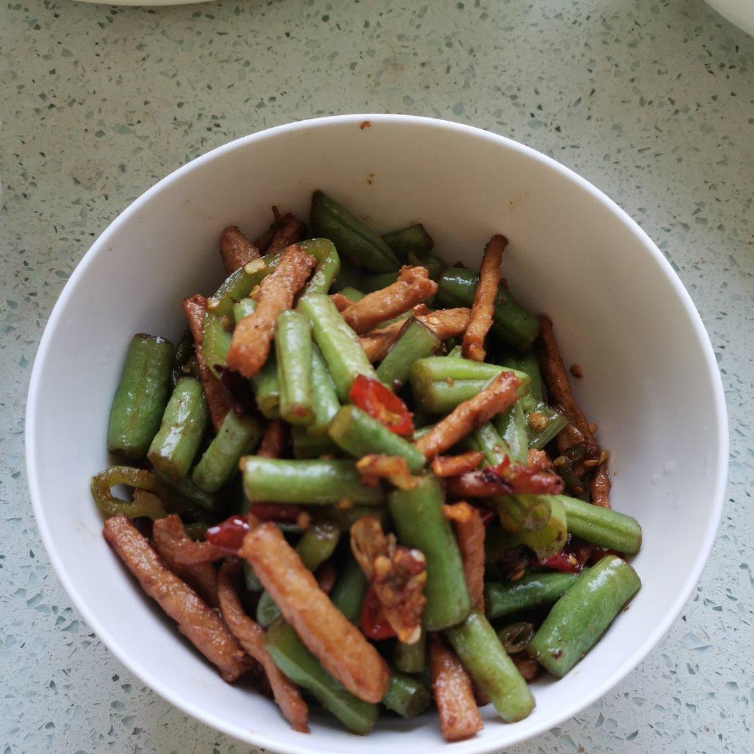 豆角炒肉