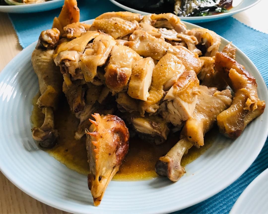 客家盐焗鸡（无需盐焗鸡粉，原汁原味）