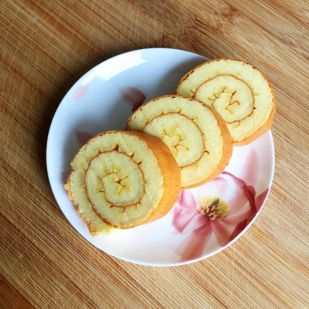 不开裂，不掉皮完美原味蛋糕卷