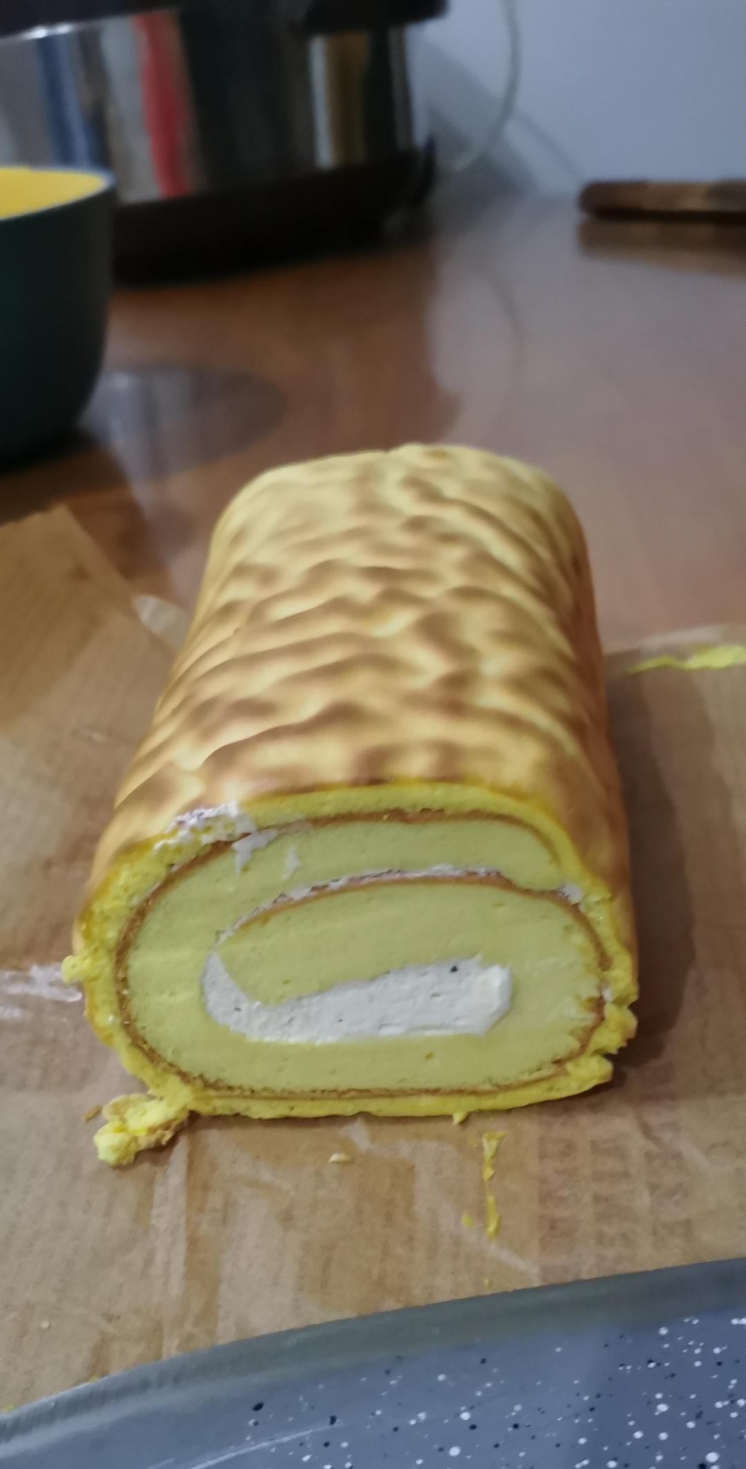 漂亮的虎皮蛋糕卷