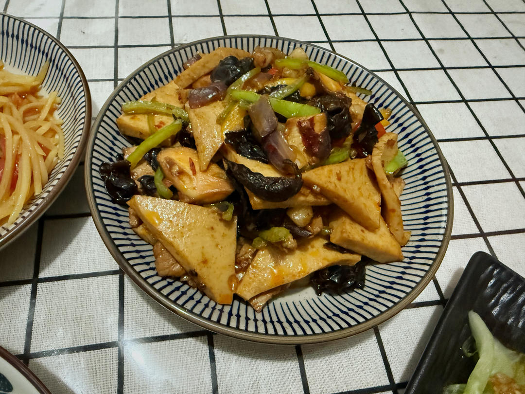 干锅千叶豆腐