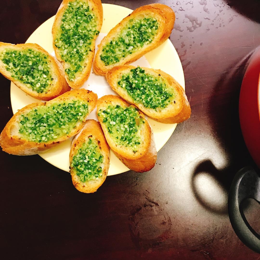 经典黄油蒜香烤法棍～Meggle阿尔卑斯山黄油试用报告