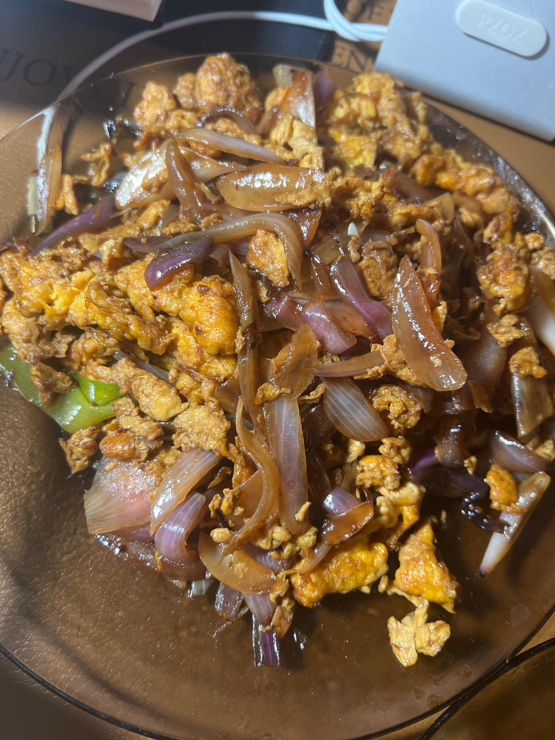 降压防癌的好食材  洋葱炒鸡蛋