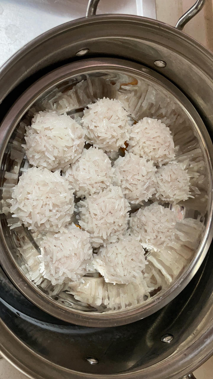 蒸糯米丸子