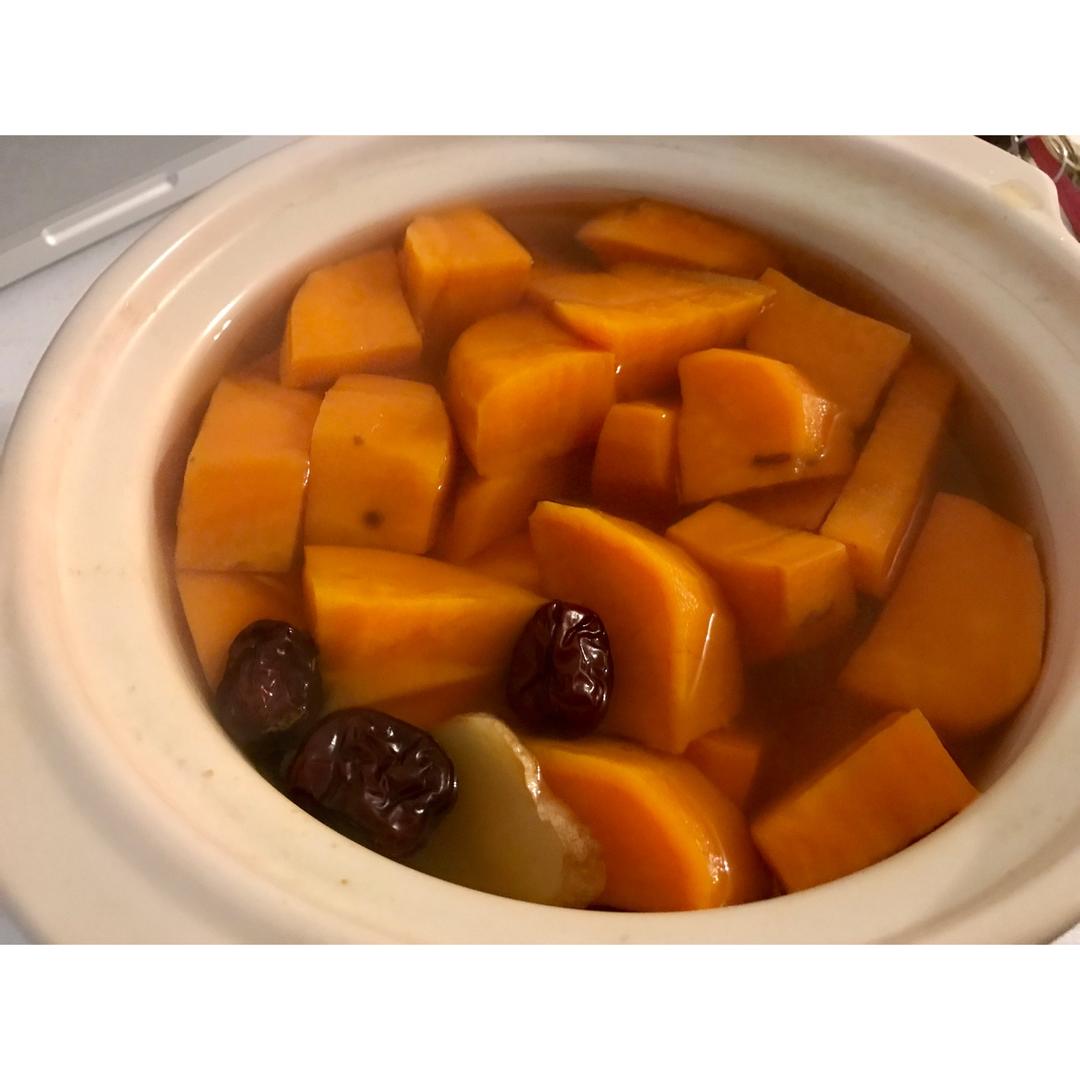 红糖老姜番薯糖水