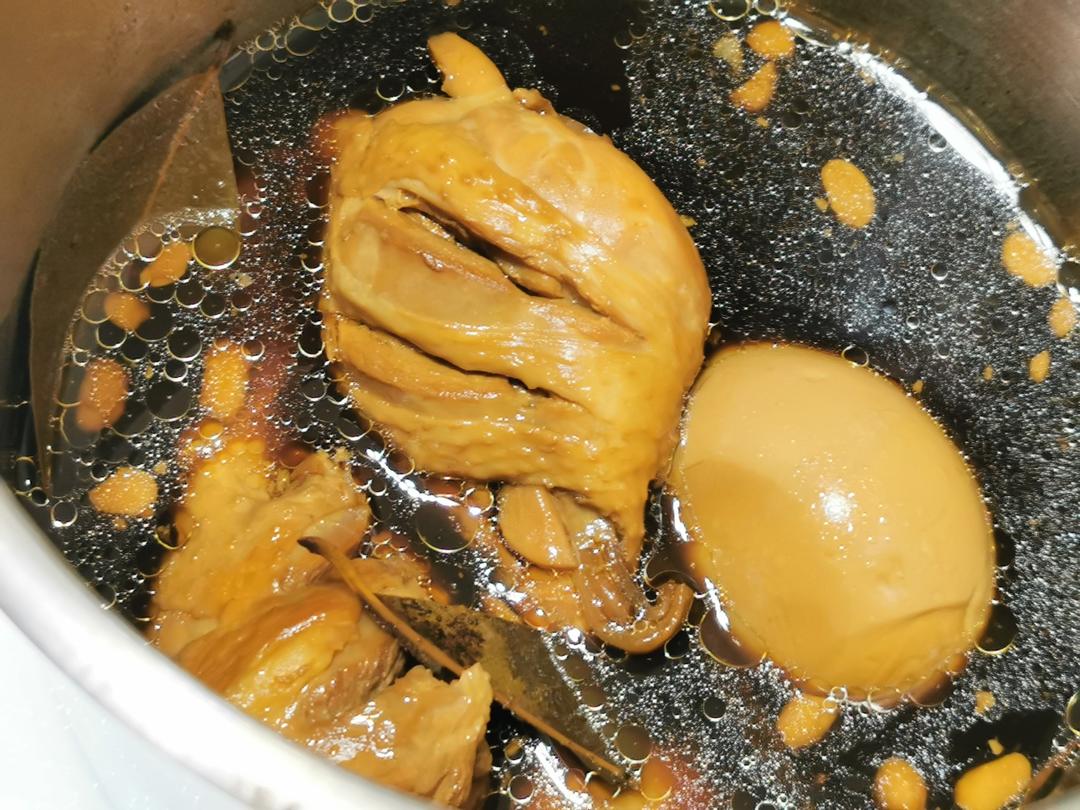 爆好吃的卤鸡腿 卤蛋❗电饭煲 炒锅都可以做~