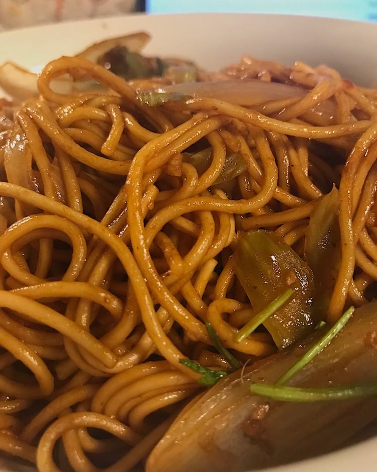 肉丝炒面
