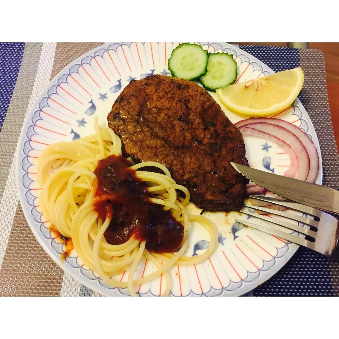 黑椒牛排