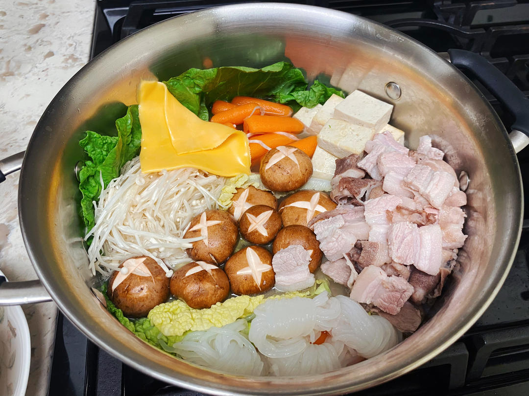 家庭简易版寿喜锅