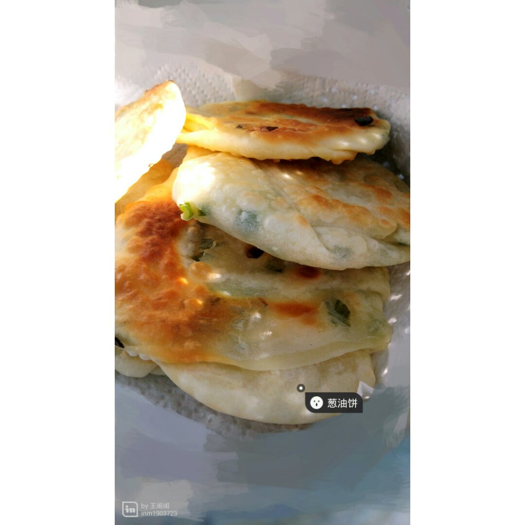 家常葱油饼