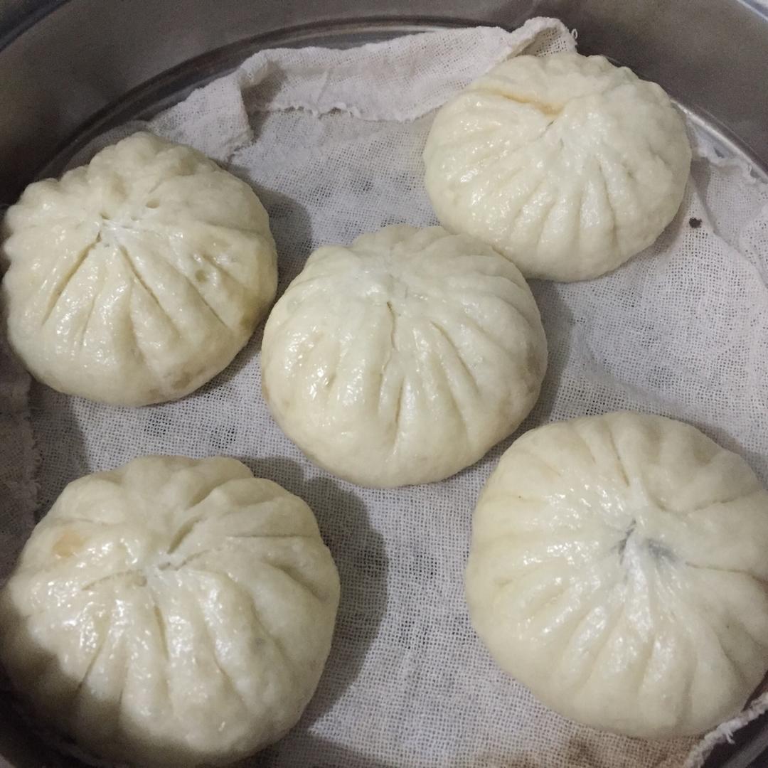 家庭手工肉馅大包子