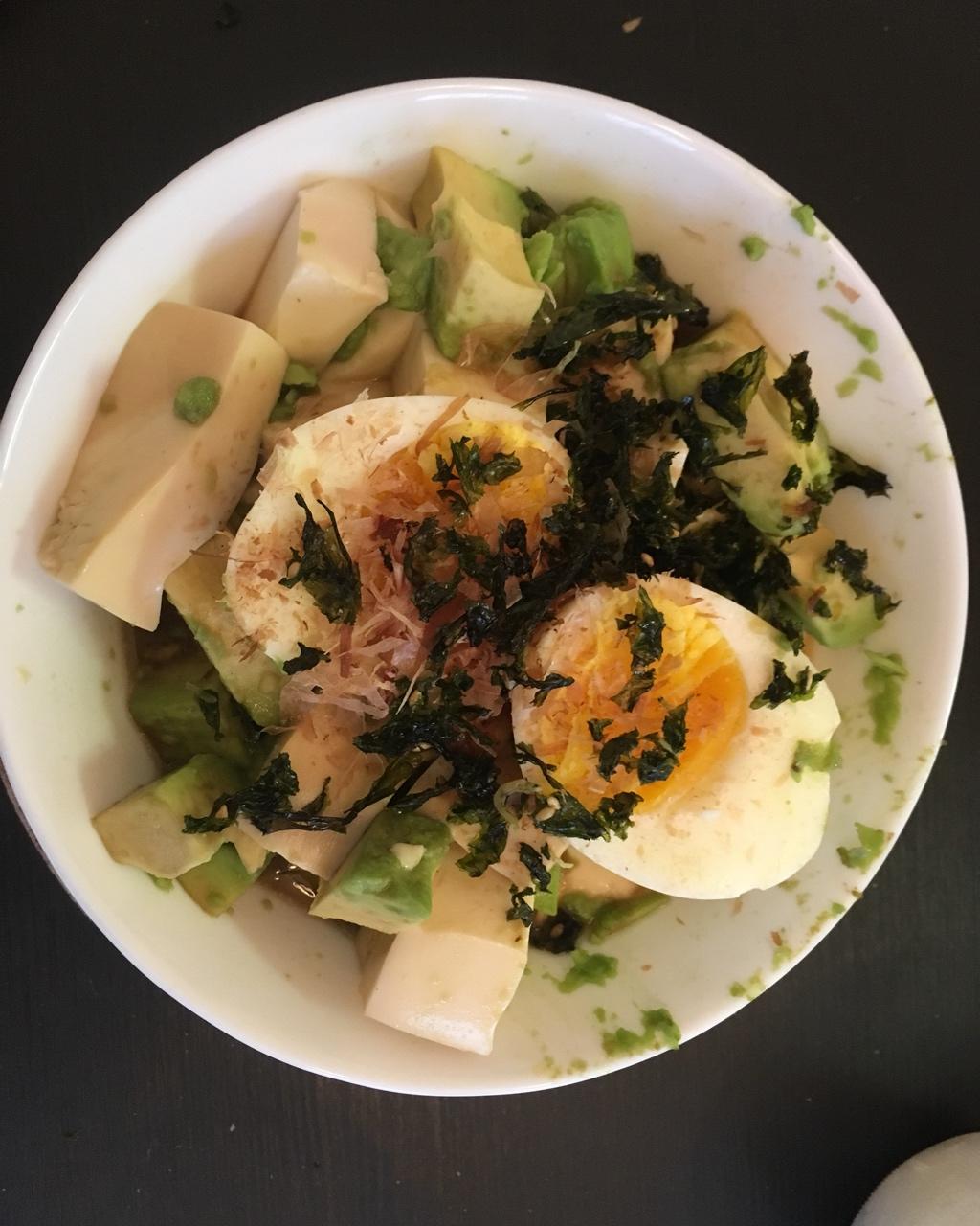 牛油果豆腐沙拉