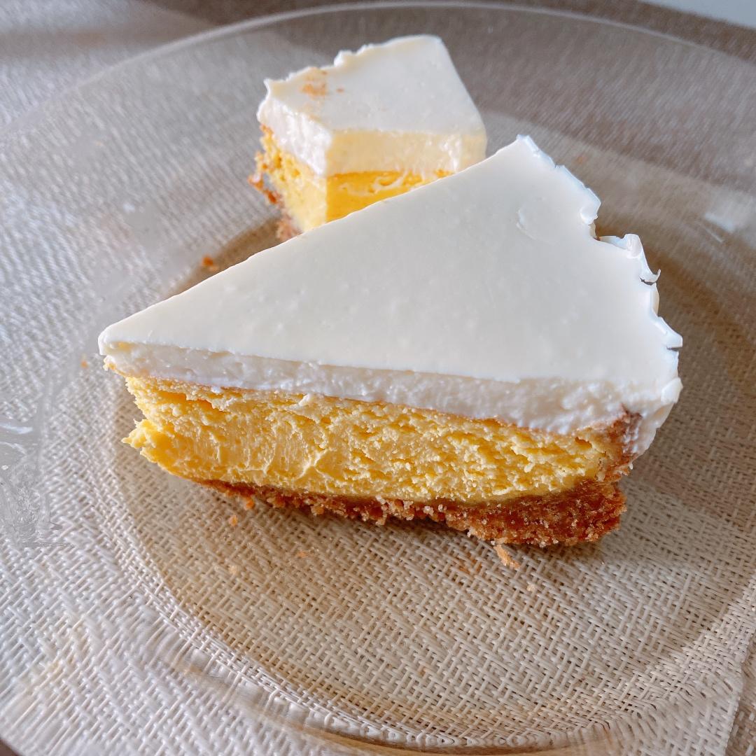 ㊙️🔥慕斯遇上重乳酪‼️好吃到爆双层芝士蛋糕