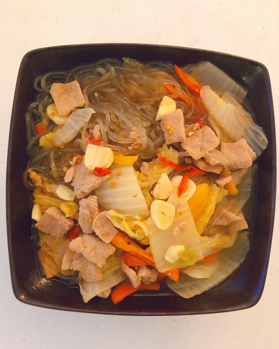 猪肉白菜炖粉条