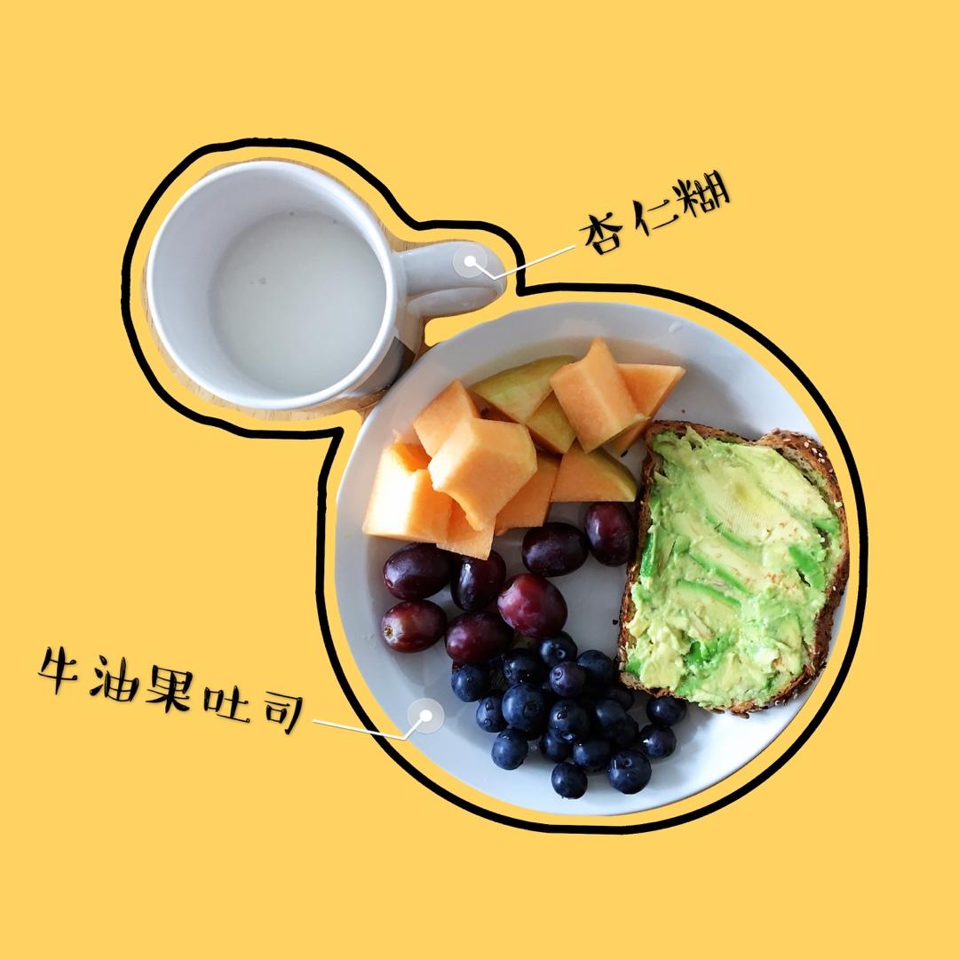 巨好吃的牛油果土司