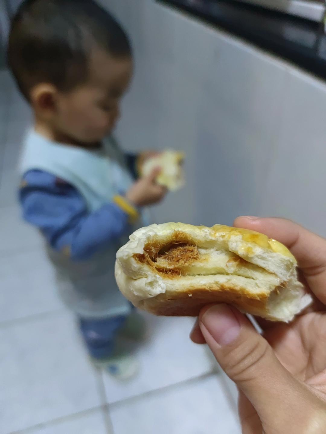 肉松沙拉酱面包（65度汤种）