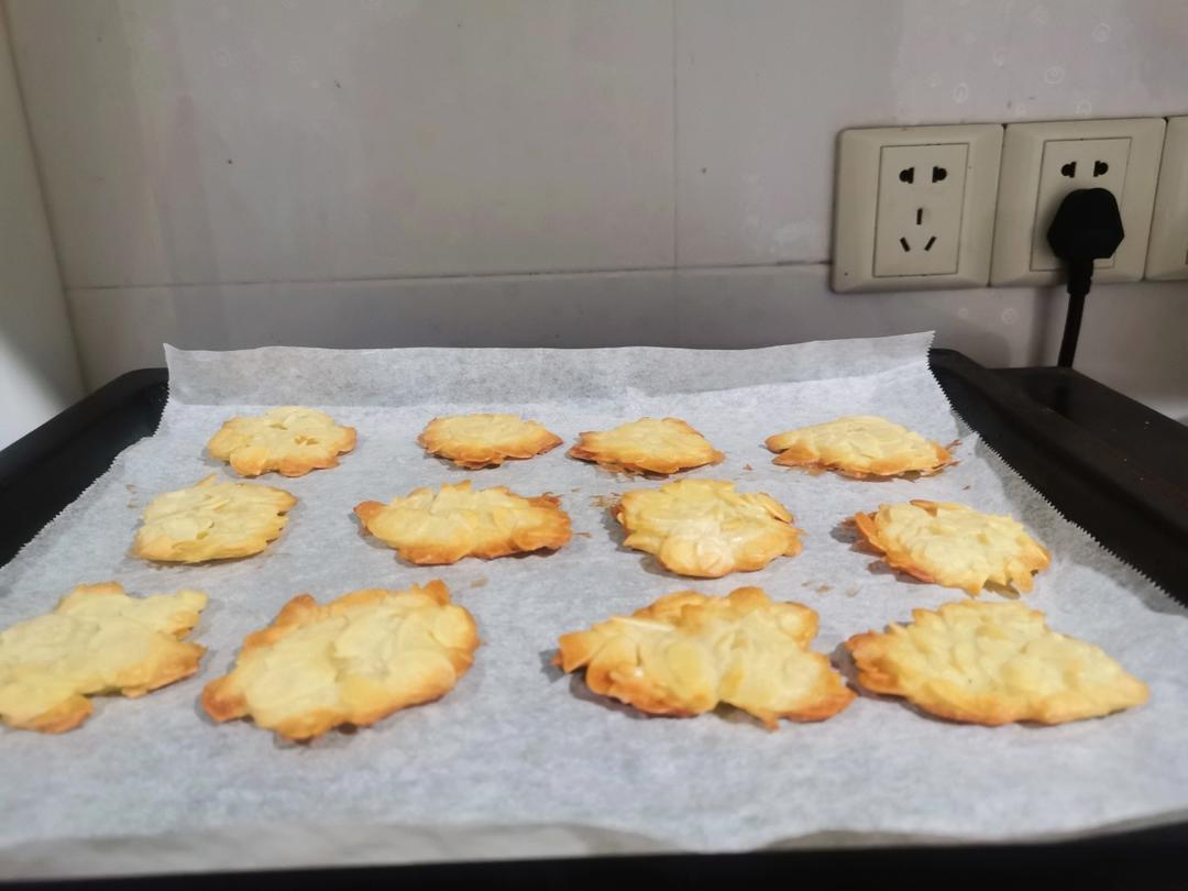 杏仁酥饼干（快手又好吃）
