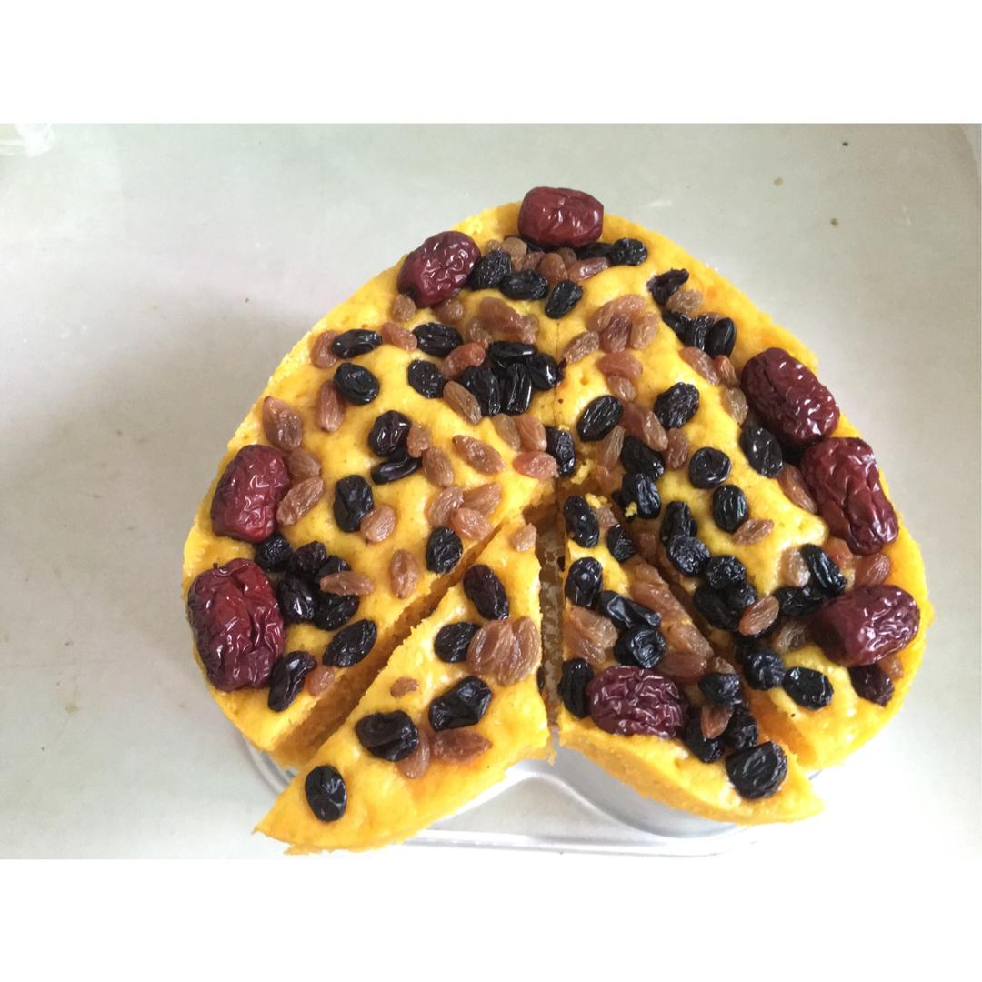 南瓜发糕 Steamed Pumpkin Cake
