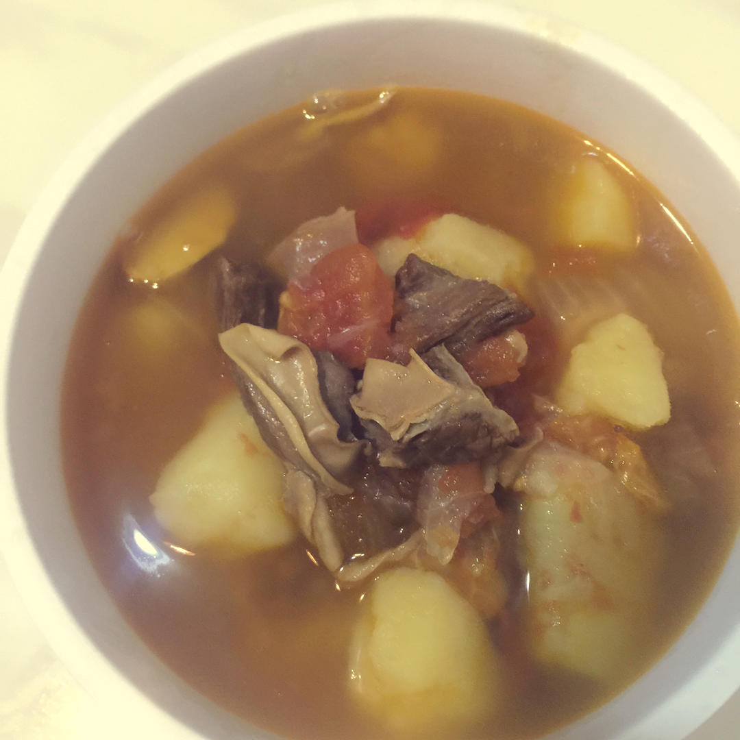 土豆炖牛肉