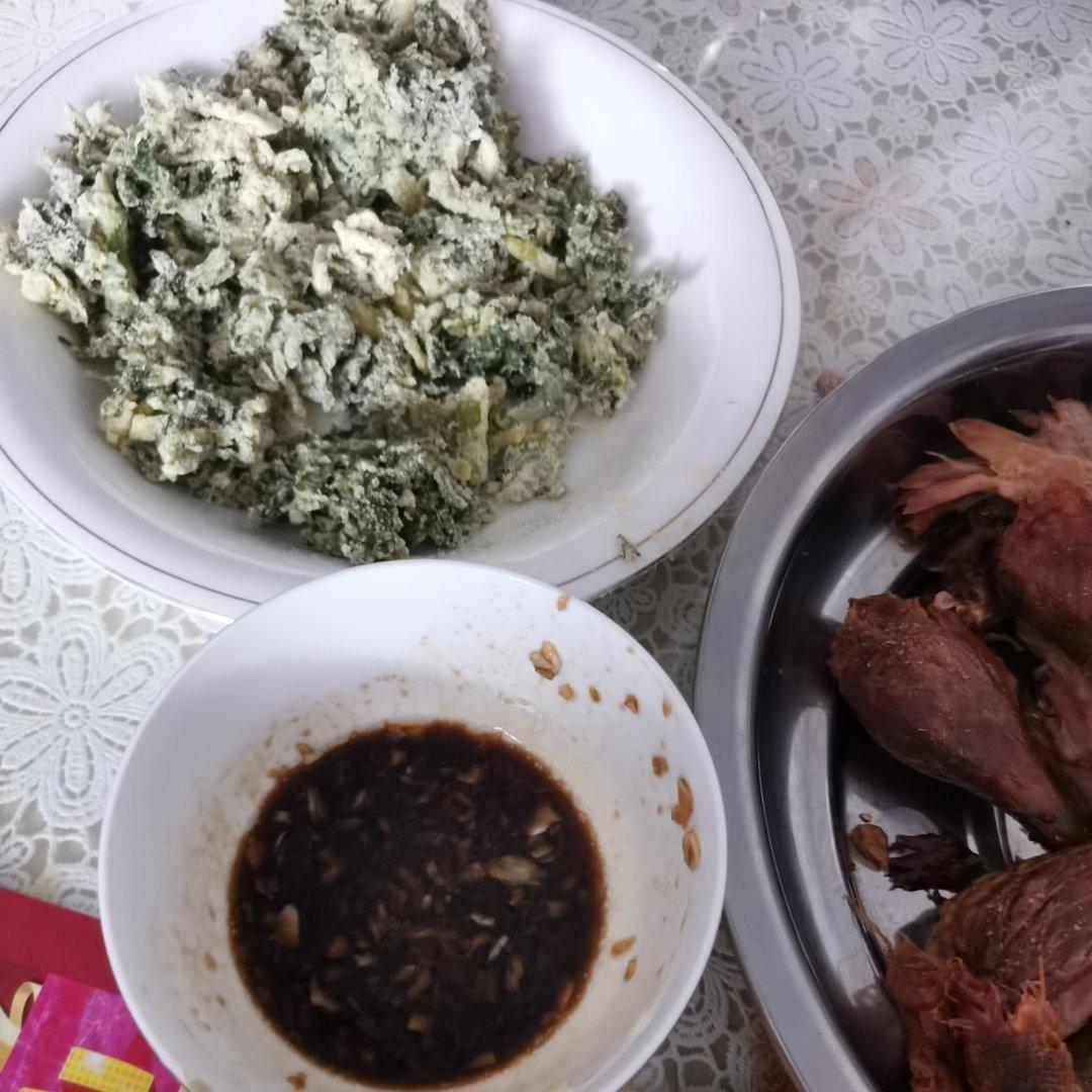 奶奶的菜谱：蒸茼蒿