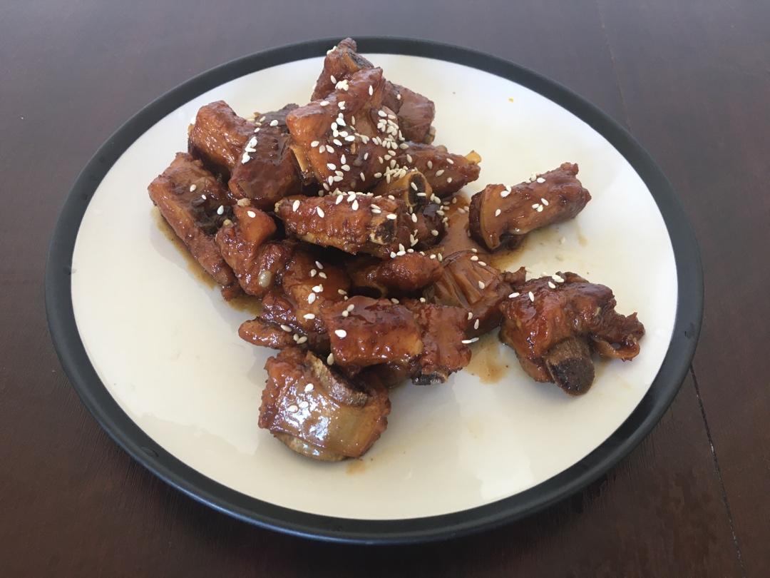 糖醋排骨/糖醋小排（不放油）（12345口诀做出正宗上海本帮）