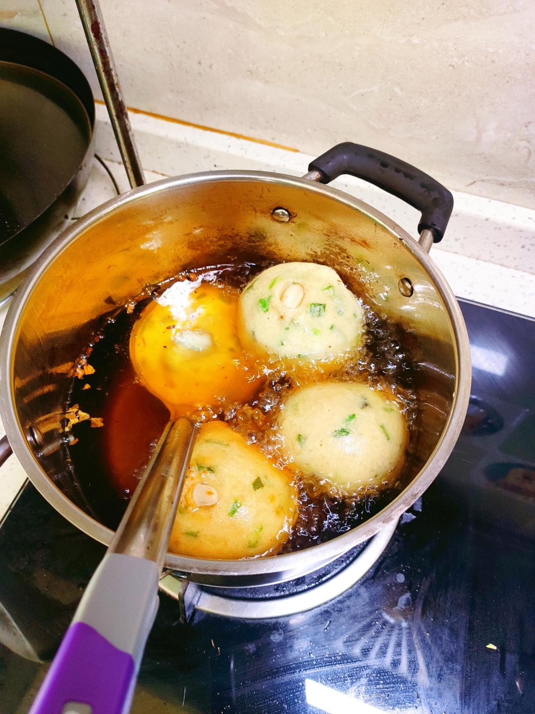 虾酥与海蛎饼