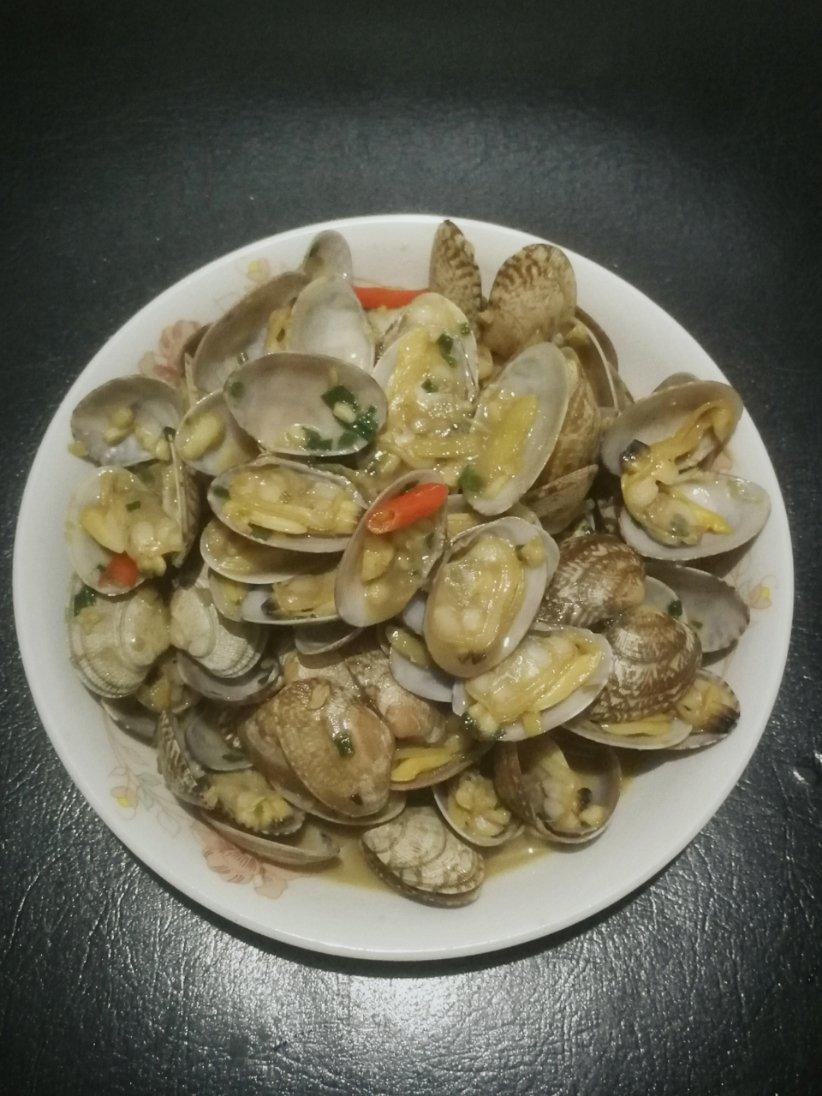 爆炒花蛤