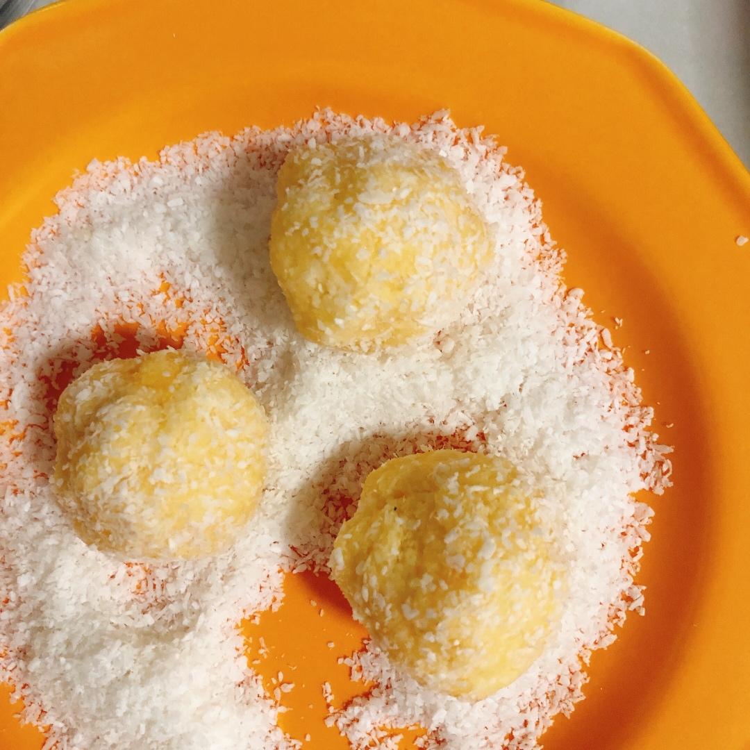 烘焙入门必备食谱‼️零难度超酥脆黄金椰蓉球