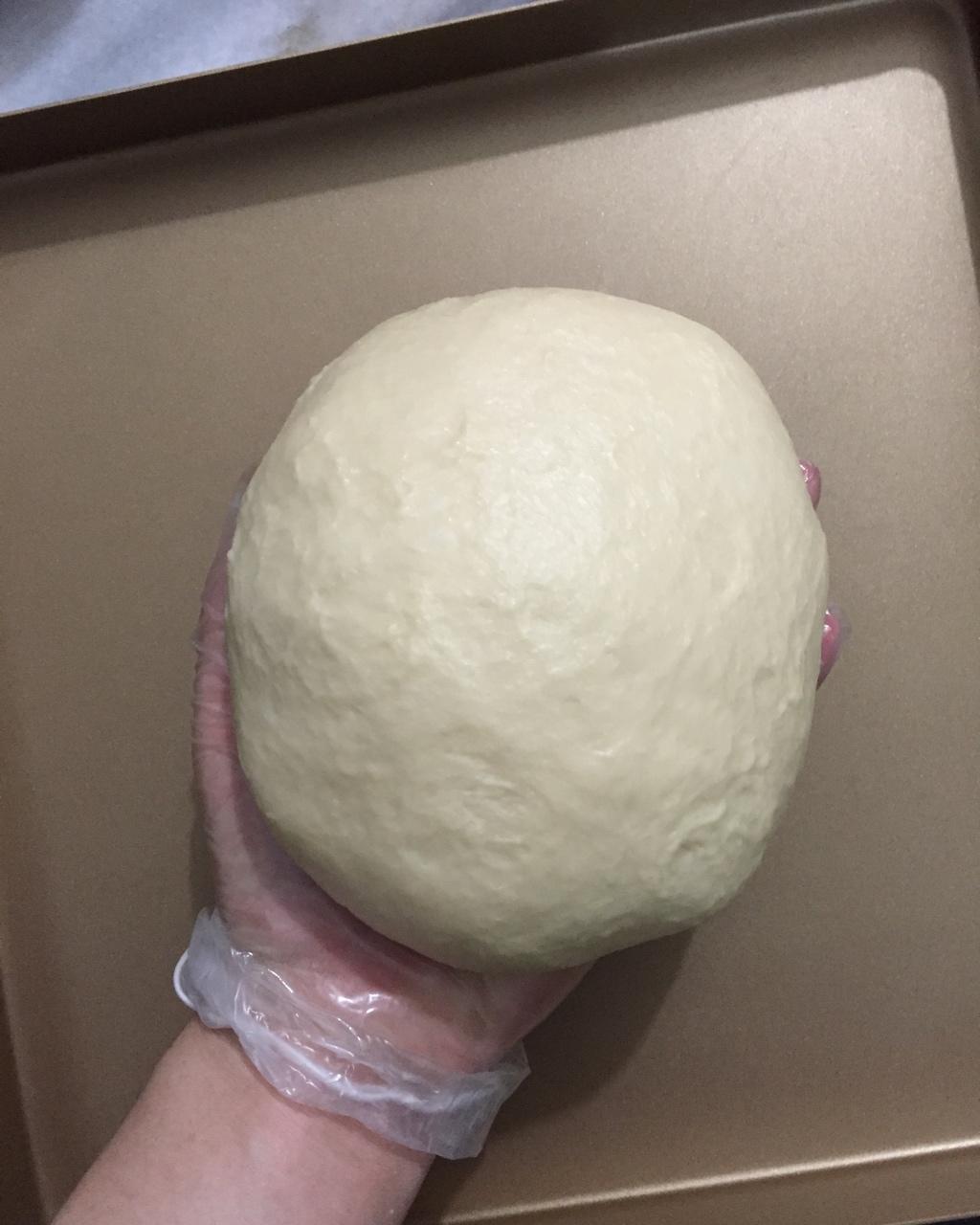 鲜奶油小餐包（一次发酵）