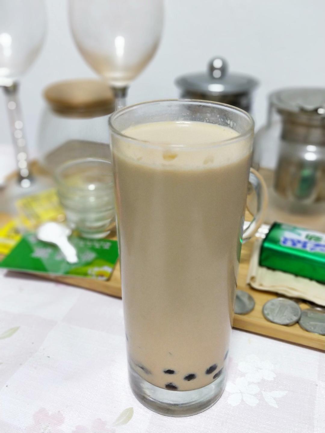一款网红做法的焦糖奶茶