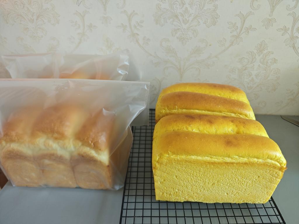 南瓜炼奶吐司
