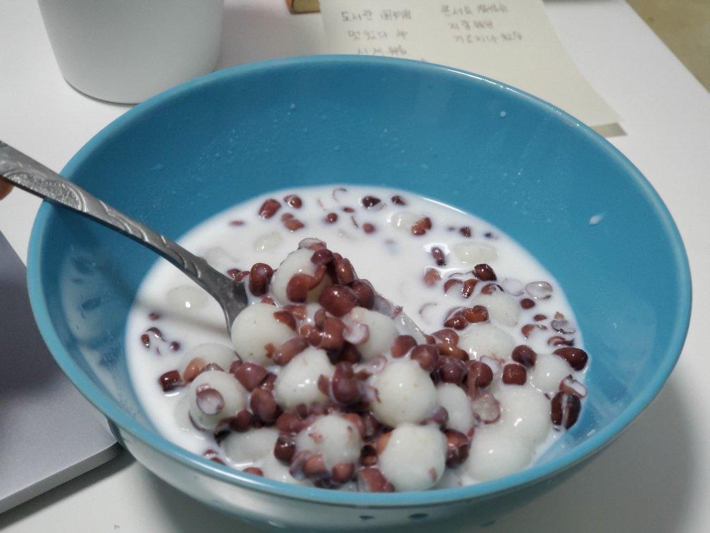 比奶茶还好喝的奶香红豆小丸子
