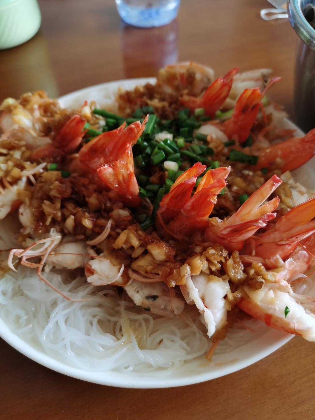 蒜蓉粉丝开背虾