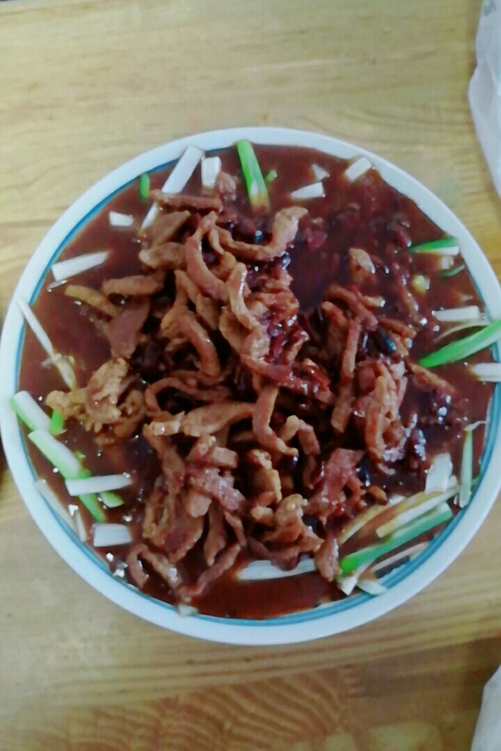 京酱肉丝