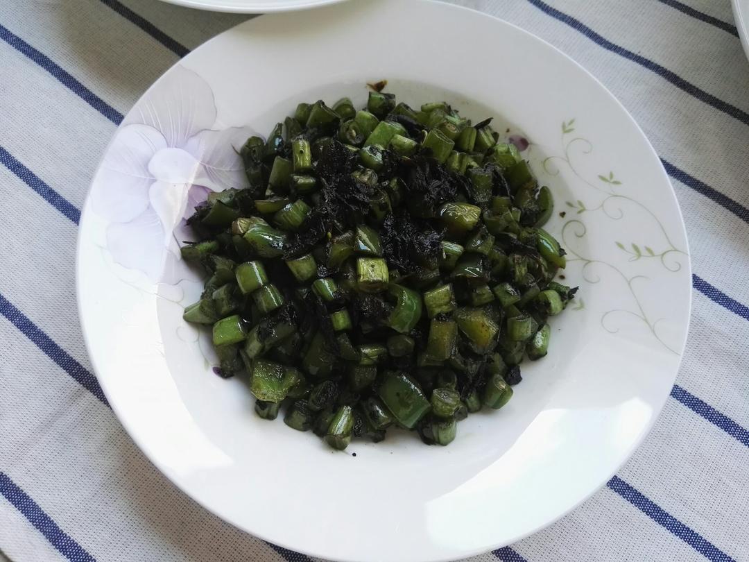 干煸橄榄菜豇豆