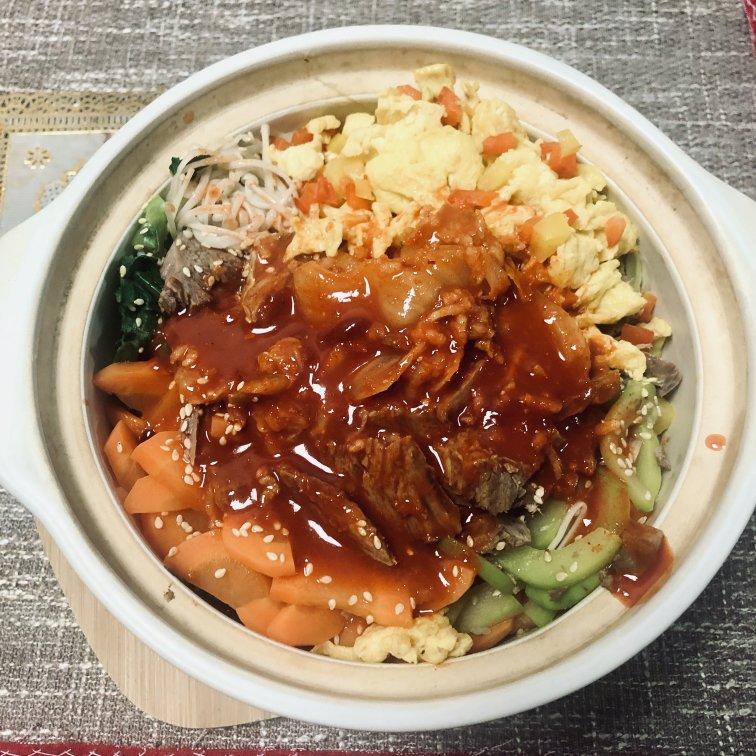 nancy_leung做的【健康三餐】拌饭 自制酱汁