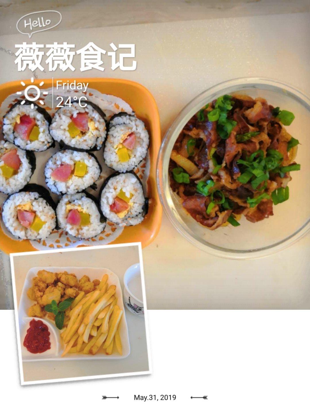 孩子们喜欢的泡芙草莓蛋糕来了