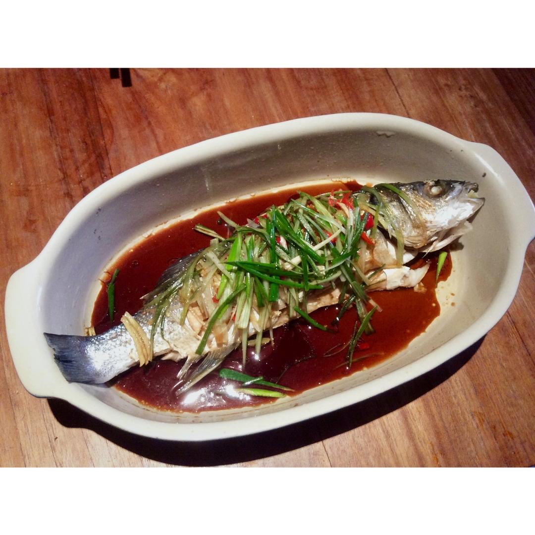 超入味清蒸鱼～清蒸鲈鱼桂花鱼（家常独创）