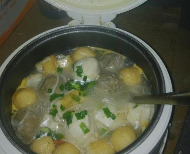 金针菇丸子汤的做法