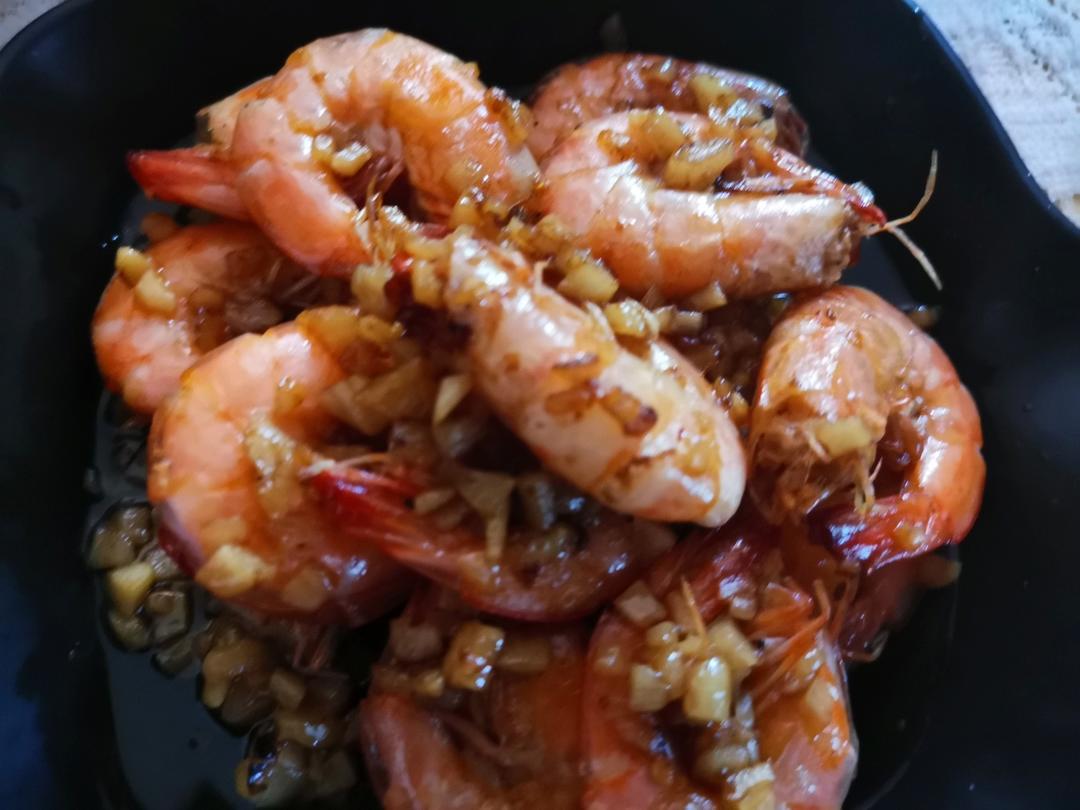 蒜蓉炒大虾