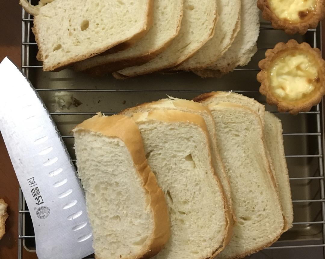 香软奶油吐司（面包机）的做法