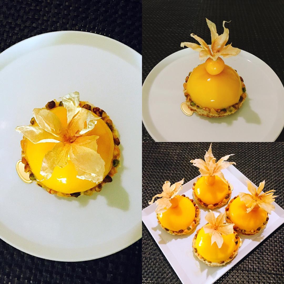 #拼颜值 也拼实力#Hakuna Matata-百香果芒果配椰子慕斯