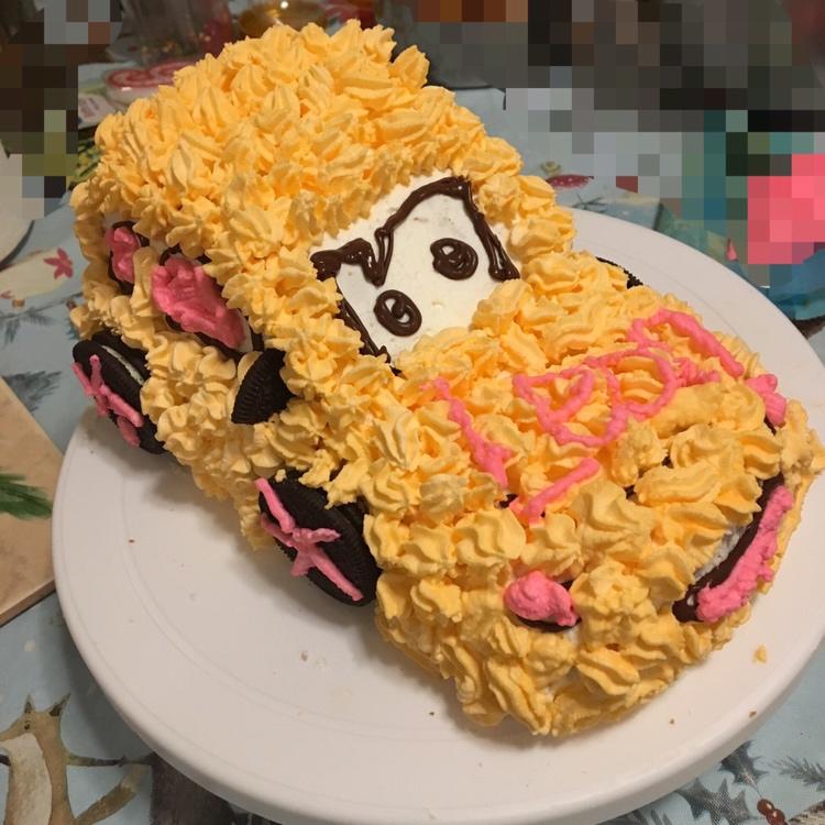 汽车生日蛋糕