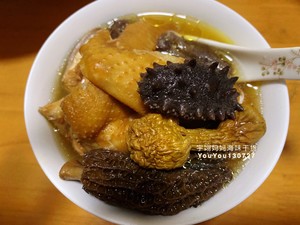 姬松茸羊肚菌海参鸡汤,简单美味又好喝的做法 步骤9