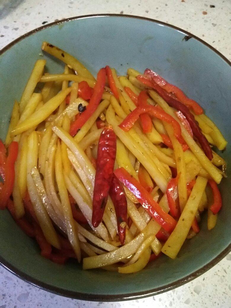 酸辣麻土豆丝