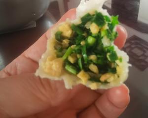 韭菜鸡蛋蒸饺的做法 步骤5