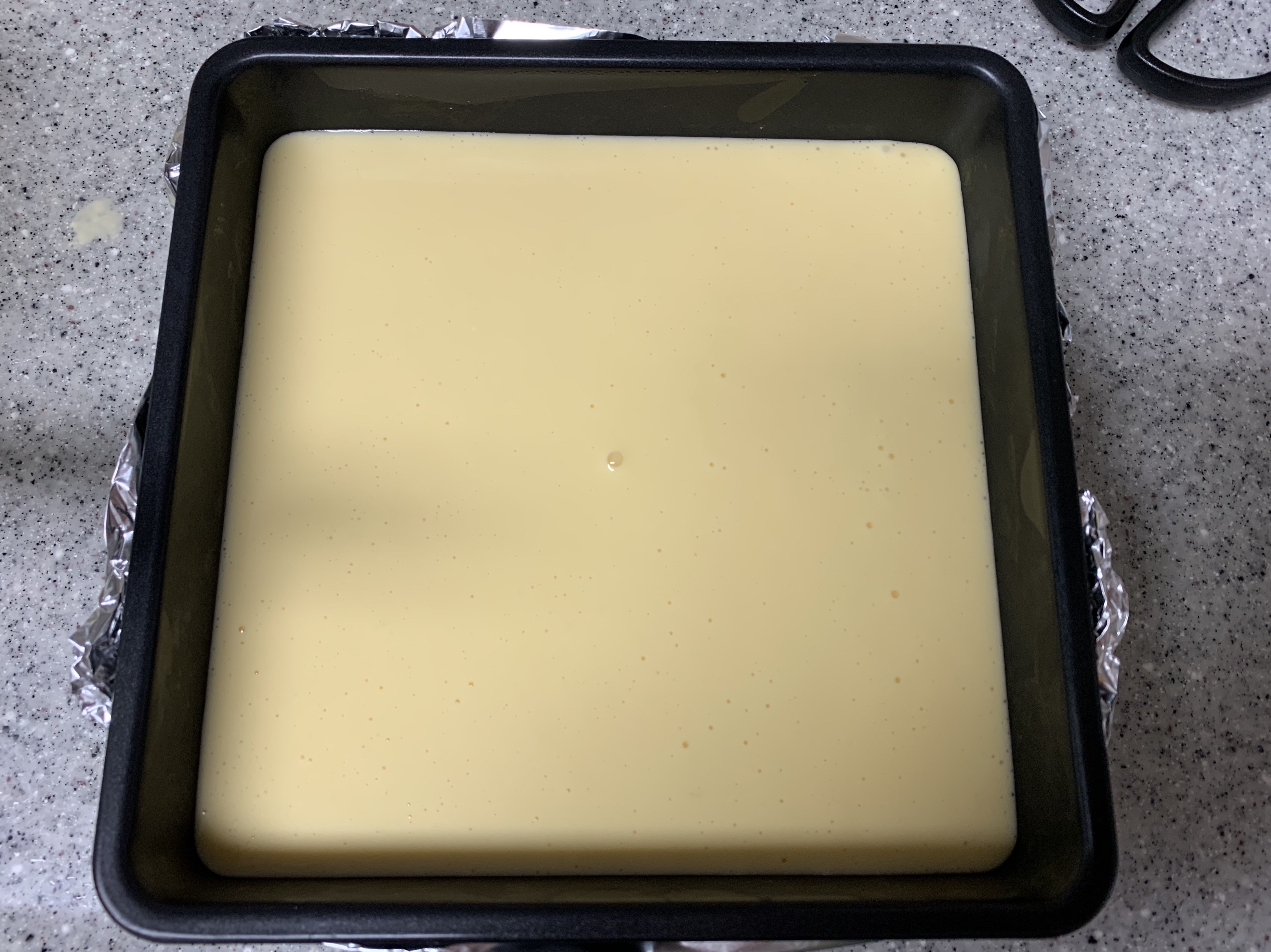 双层芝士乳酪蛋糕条的做法 步骤9