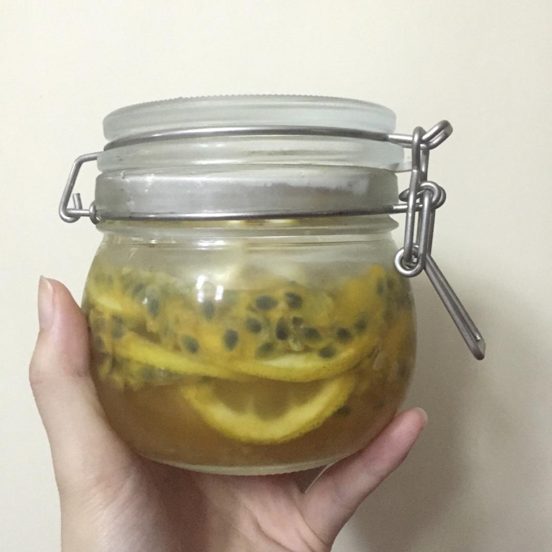 百香果柠檬蜂蜜茶