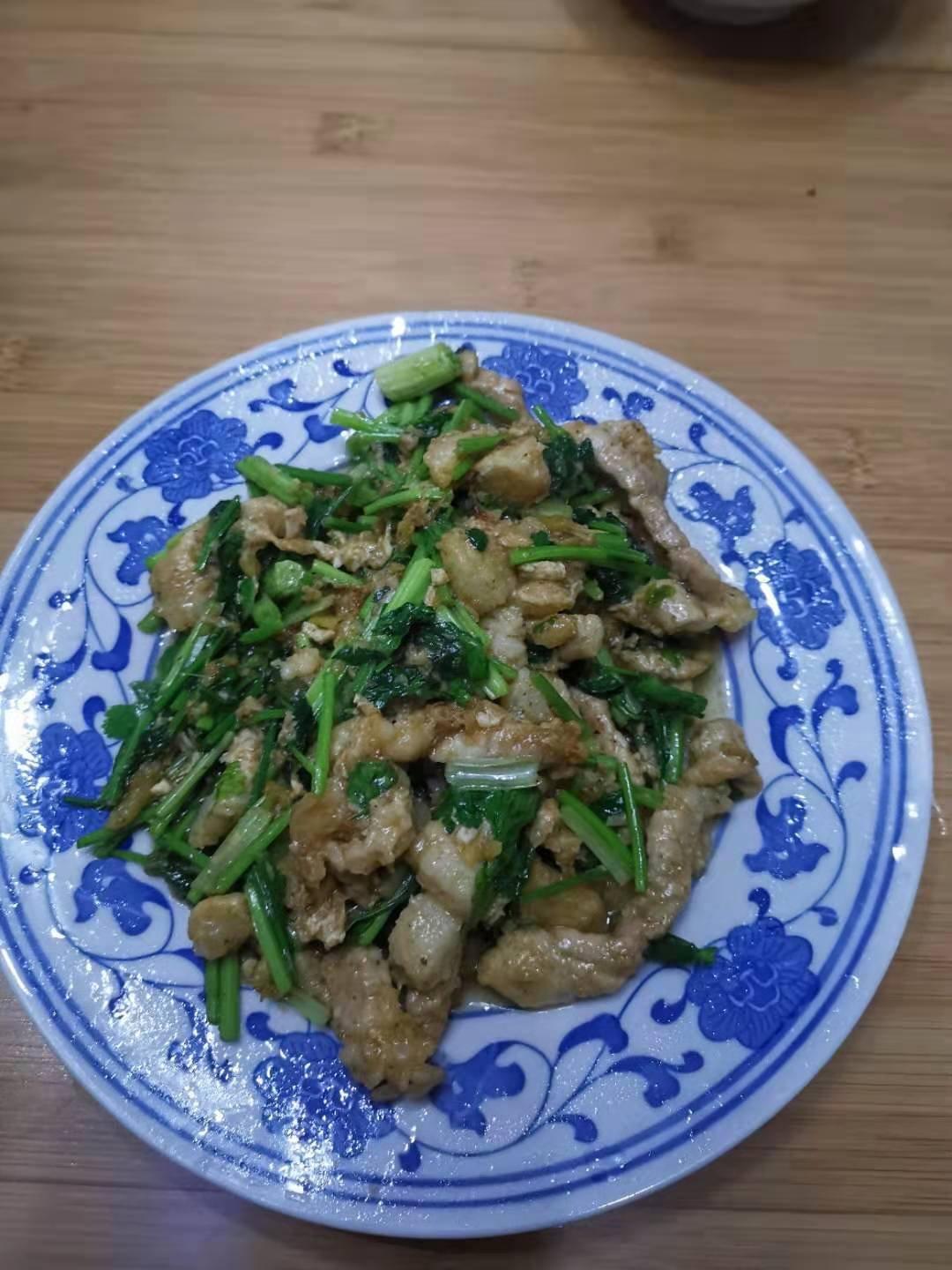 盐爆肉丝