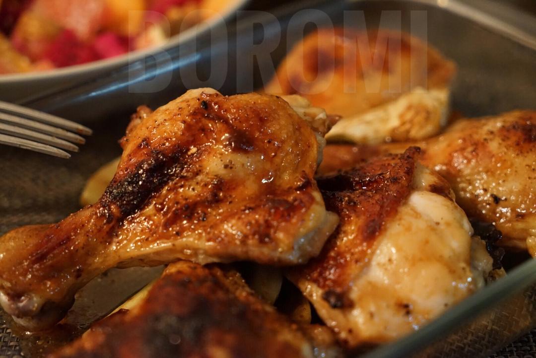 随便烤鸡腿的做法